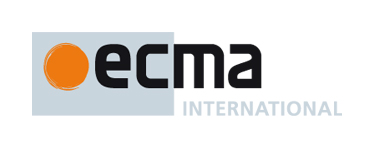 Logotyp för ecma INTERNATIONAL